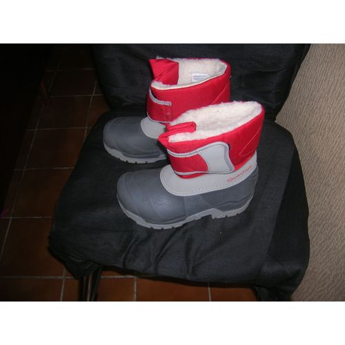 Bottines Fourrées Quechua 32/33 Multicolore