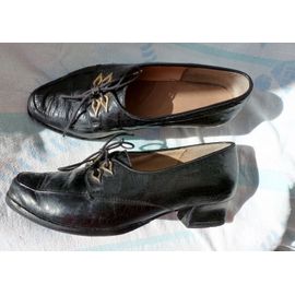 Chaussures Talons Femme Cuir Noir 37