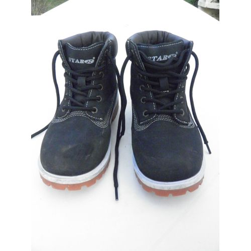 Chaussure De Randonné Enfants, Star, T.32 , Noir/Blanc