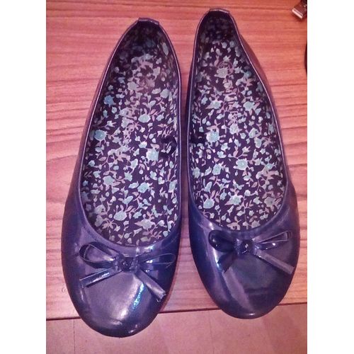 Ballerines Tissaia 34 Bleu Foncé ...