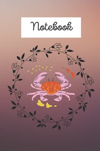 Cancer Zodiac Notebook 6 X 9 In (50 Pages): Lined Paper