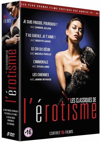 Classiques De L'érotisme : Je Suis Frigide, Pourquoi ? + Ta Gueule, Je T'aime ! + Le Cri Du Désir + L'immorale + Les Chiennes - Pack