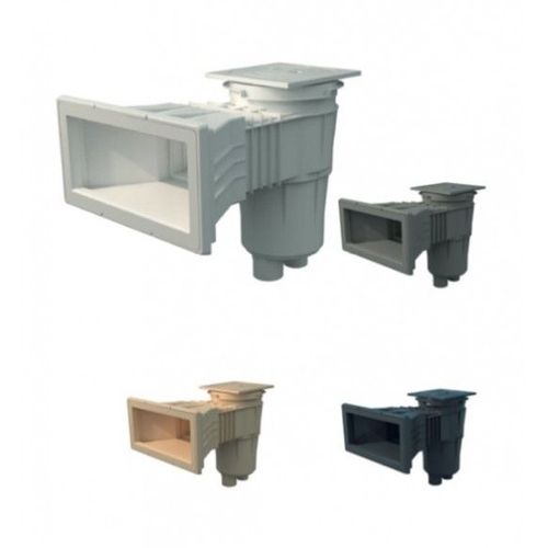 Skimmer Prestige 17,5 L Astral, grande meurtrière - piscine béton/linerGris anthracite - Vis Parker