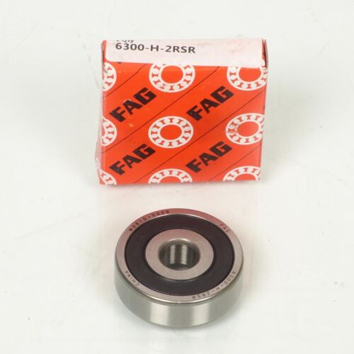 Roulement De Roue Fag Pour Scooter Mbk 50 Booster 1989 À 2019 6300-2rs / 10x35x11mm Neuf