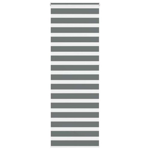 Vidaxl Store Zèbre Gris Foncé Largeur Du Tissu 80,9 Cm Polyester