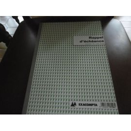 Manifold " Rappel D' Echeance " 50 Dupli A4 Exacompta 13156