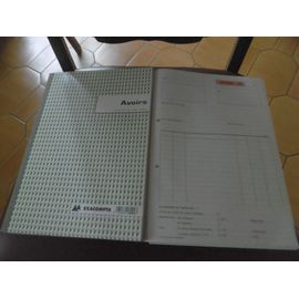 Manifold "Avoirs " Autocopiant 50 Dupli A4 Exacompta 13294