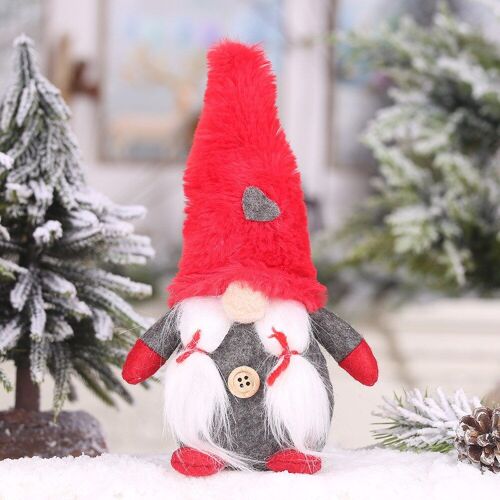 Peluche De Décoration De Noël Pour La Maison, Jouet Poupée Sans Visage, Fournitures D'Ornement De Fête De Noël
