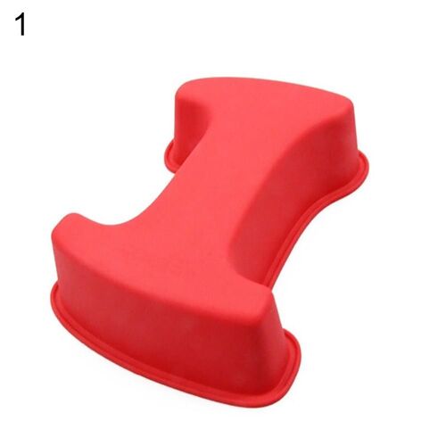 Grand Moule À Gâteau En Silicone En Forme De 0/1/2/3/4/5/6/7/8, Outil De Cuisson D'anniversaire, Ustensiles De Cuisine, Accessoires
