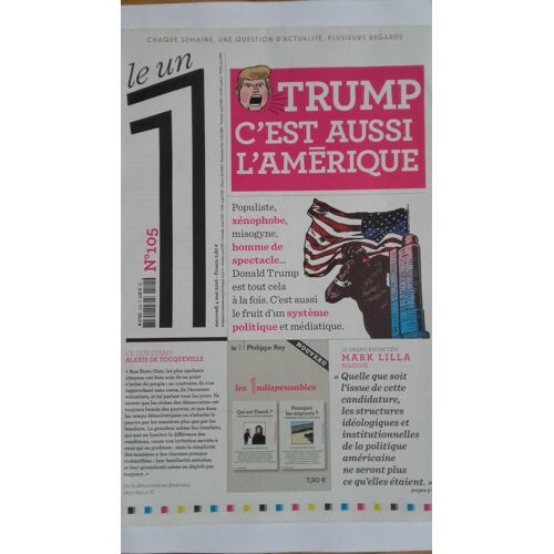 Le 1 N°105 - Trump C'est Aussi L'amérique