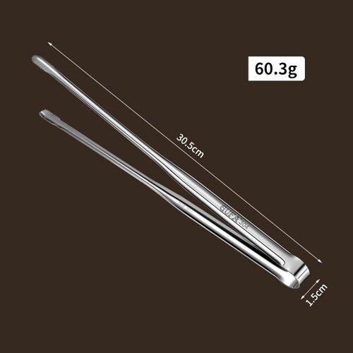 Pince à pain en Silicone pour Bbq, pince à pâtisserie en acier inoxydable, pince à pâtisserie, outils de cuisine pour salades, Gadget