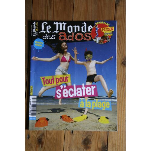 Le Monde Des Ados 323 - Tout Pour S'éclater À La Plage