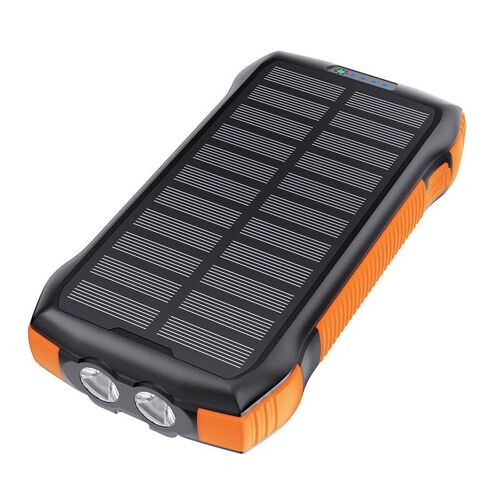 Choetech B567 Solar Power Bank With Inductive Charging 3x Usb 20000m