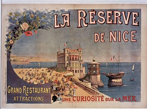 Affiche Nice Restaurant La Reserve