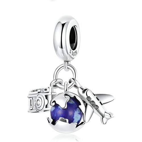 925 Sterling Silver Girls' Bead Bracelets Dangle, Charmes De Perles Pour Femmes, Pendentifs Colliers Charm Diy Fashion Bijoux Fits For Pandora Bracelets