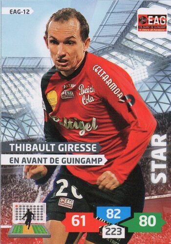 Brillante - Carte Adrenalyn Xl 2013 / 2014 - Thibault Giresse - Star - Eag-14 - Guingamp