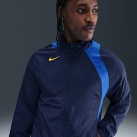Veste De Survêtement De Foot Déperlante Nike Total 90 Pour Homme - Bleu