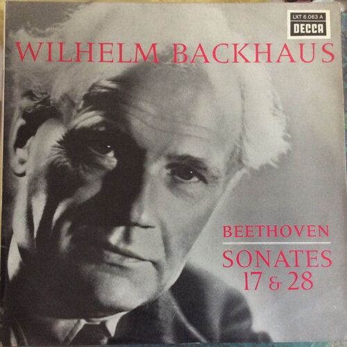 Beethoven Piano Sonatas 17 & 28, W. Backhaus