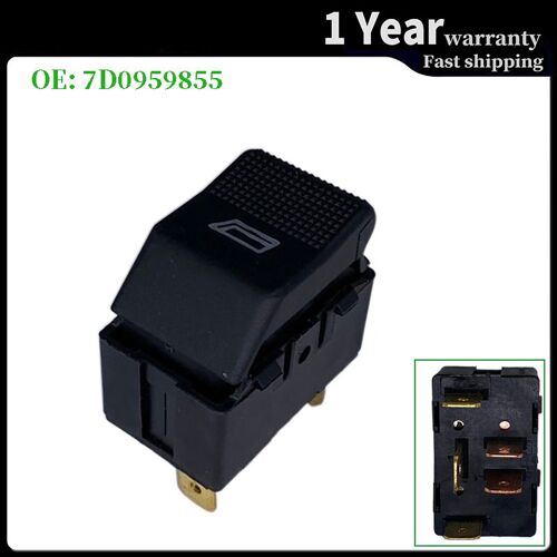 Interrupteur De Commande De Vitre Électrique, Bouton De Levage Pour Seat Ibiza Cordoba 1999 2000 2001 2002, Accessoires De Voiture 7d0 959 855 "Nipseyteko"