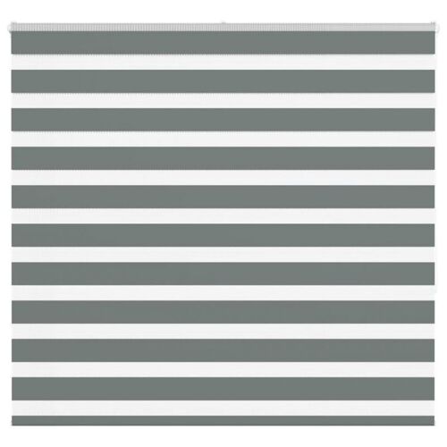 Vidaxl Store Zèbre Gris Foncé Largeur Du Tissu 150,9 Cm Polyester