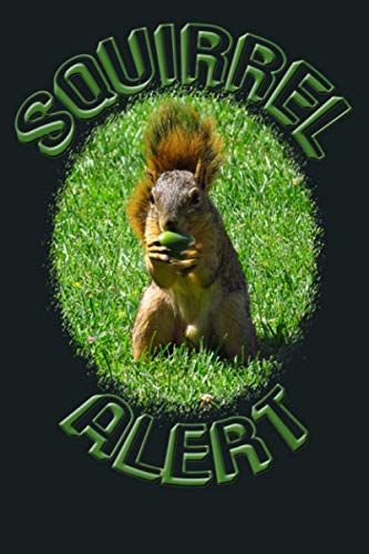Squirrel Alert Wild Inner City Animal In Park: Notebook Planner - 6x9 Inch Daily Planner Journal, To Do List Notebook, Daily Organizer, 114 Pages