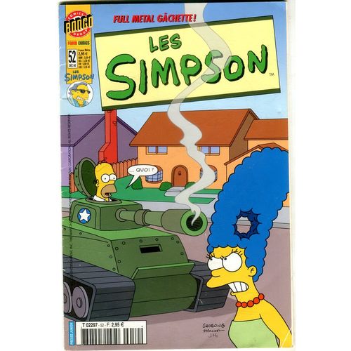 Les Simpson  N° 52 : Full Metal Gachette
