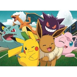 Puzzle 100 Pieces Pokemon Pikachu Dracaufeu Bulbizarre Ectoplama Rondoudou - Enfant Collection Dessin Animé