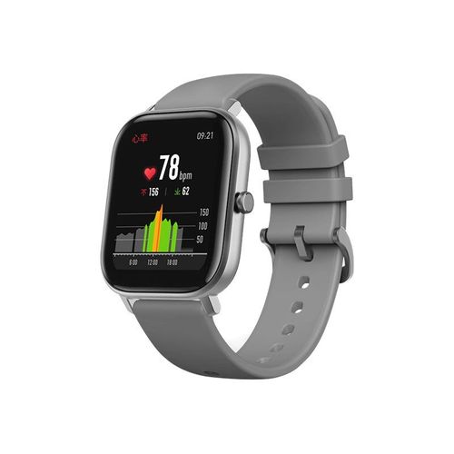 Amazfit GTS - Montre connectée avec bracelet - silicone - affichage 1.65" - Bluetooth - 24.8 g - gris lave