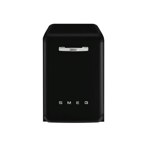 Smeg 50's Style LVFABBL3 - Lave vaisselle Noir - Pose libre - largeur : 59.8