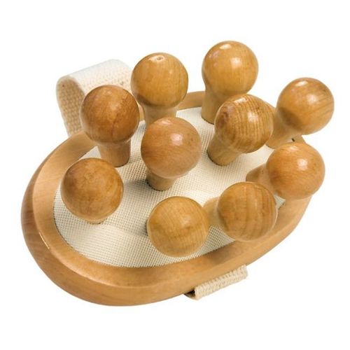 Brosse De Massage Anti-Cellulite, En Bois Naturel Croll & Denecke 