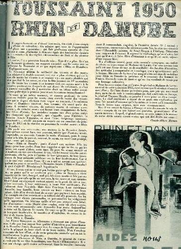 Revue Des Troupes De L'armee D'occupation N°11 - Toussaint 1950 : Rhin Et Danube / Ephémérides De Novembre / Chronique Autrichienne / A Berlin, Le Commandemant Passe / Une Initiative Du ...