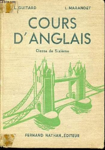 Cours D'anglais - Classe De Sixieme.