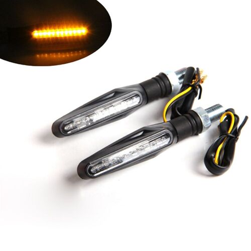 Phare De Moto Ambre De Haute Qualité | 4 Pièces/1 Lot, Phare De Moto De Haute Qualité 12