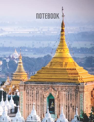 College Ruled Notebook I Lined Journal I Travel Diary: Travel In Asia : 8.5x11 Inch I 120 Pages