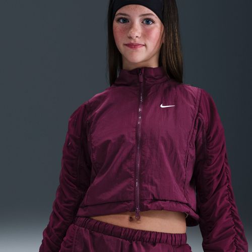 Veste Tissée Nike Sportswear Pour Fille - Rouge