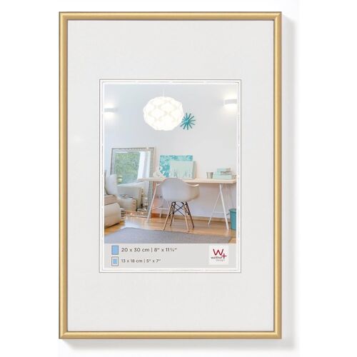 Walther Cadre Photo Plastique New Lifestyle 15x20 plastique or
