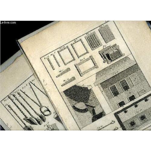 2 Planches En Noir Et Blanc Exraites De L'encyclopedie De Diderot Et D'alembert Sur Le Theme Monnoyage.