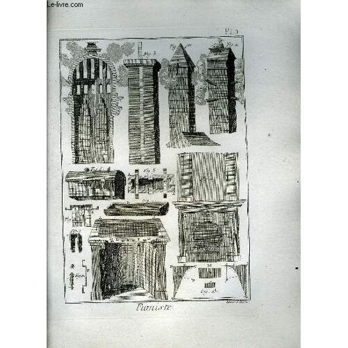 Une Planche En Noir Et Blanc Extraite De L'encyclopedie De Diderot Et D'alembert Sur Le Theme Fumiste - Planche N° 1.