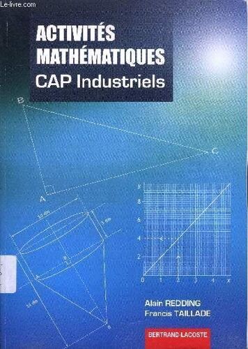 Activites Mathematiques Cap Industriels