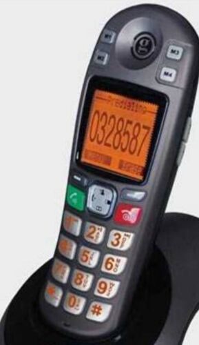 Combiné seul Geemarc Amplidect 280 pour téléphone numérique sans fil amplifié pour malentendants et malvoyants à grandes touches