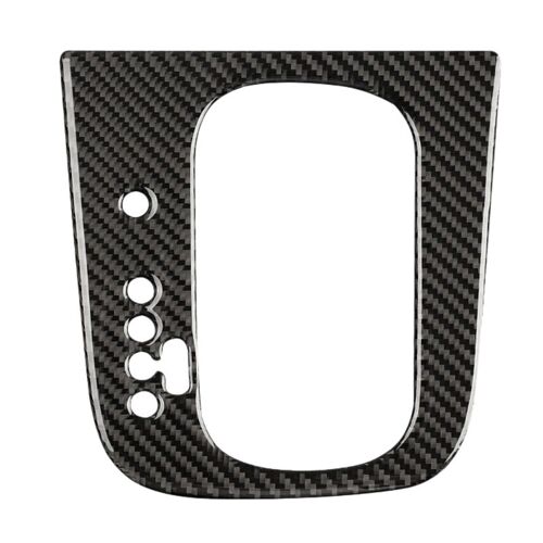 Autocollant De Décoration De Panneau D'engrenage De Modification Intérieure En Fiber De Carbone, Accessoires Pour