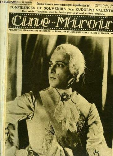 Ciné-Miroir N° 143 - Rudolph Valentino (M. Beaucaire), Confidences Et Souvenirs Par Rudolph Valentino, Quel Film Avez Vous Préféré En L Année 1927 ? Que Souhaitez Vous Pour Le Cinéma En 1928 ?, La(...)