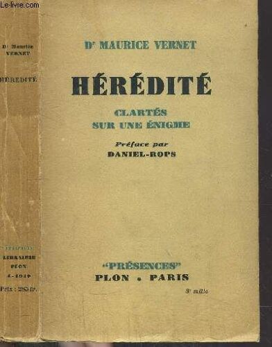 Heredite - Clartes Sur Une Enigme