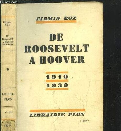 De Roosevelt A Hoover 1910-1930