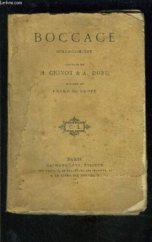 Boccage- Opera Comique
