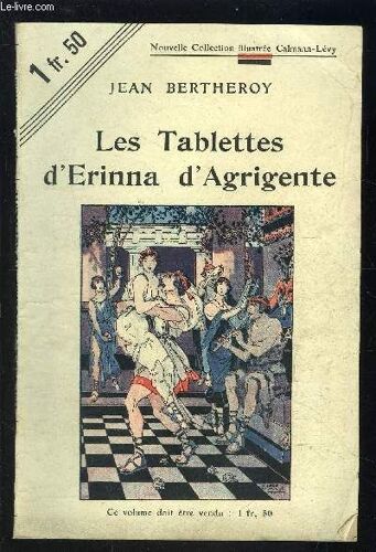 Les Tablettes D Erinna D Agrigente