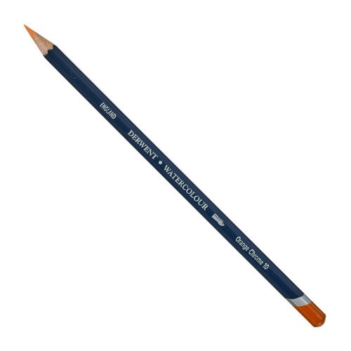 Derwent - Watercolour - Crayon Couleur Aquarellable Orange Chrome -10