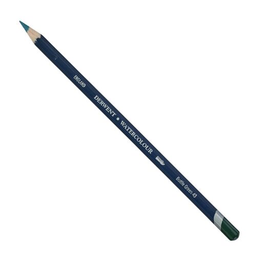 Derwent - Watercolour - Crayon Couleur Aquarellable Vert Bouteille 43