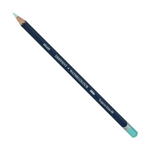 Derwent - Watercolour - Crayon Couleur Aquarellable Vert Turquoise 40