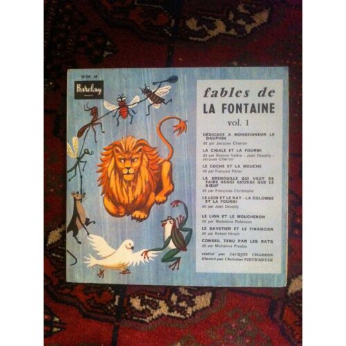 Fables De La Fontaine N°1